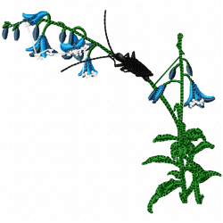 Flowers And Tree Embroidery Design 5 Flowers And Tree Embroidery Design 5